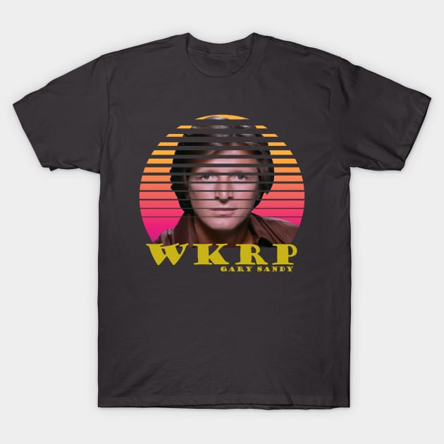 GARY SANDY WKRP T-Shirt by catpoppy940